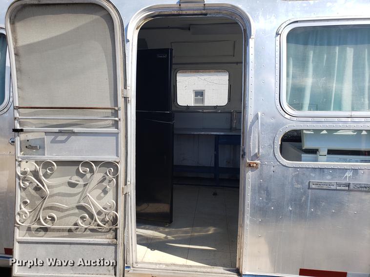 image for item DF3362 1973 Air Stream Land Yacht mobile kitchen