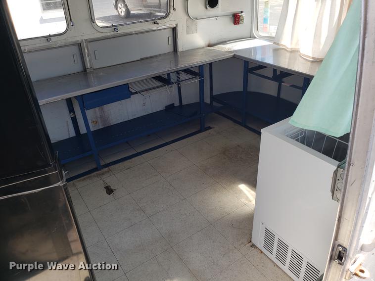 image for item DF3362 1973 Air Stream Land Yacht mobile kitchen