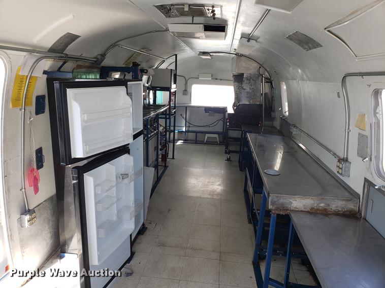 image for item DF3362 1973 Air Stream Land Yacht mobile kitchen