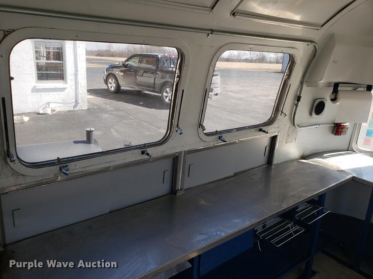 image for item DF3362 1973 Air Stream Land Yacht mobile kitchen