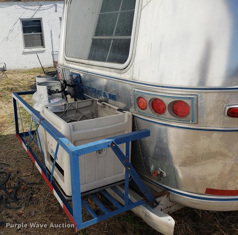 image for item DF3362 1973 Air Stream Land Yacht mobile kitchen