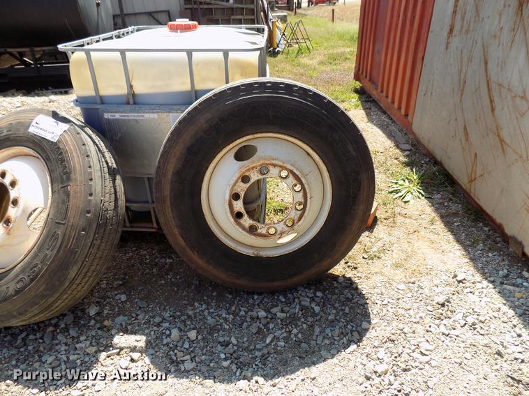 image for item DF4402 (2) 11R22.5 tires and wheels