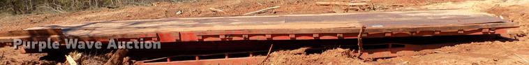 image for item DF4404 (2) 35' x 7.5" flatbed trailer decks