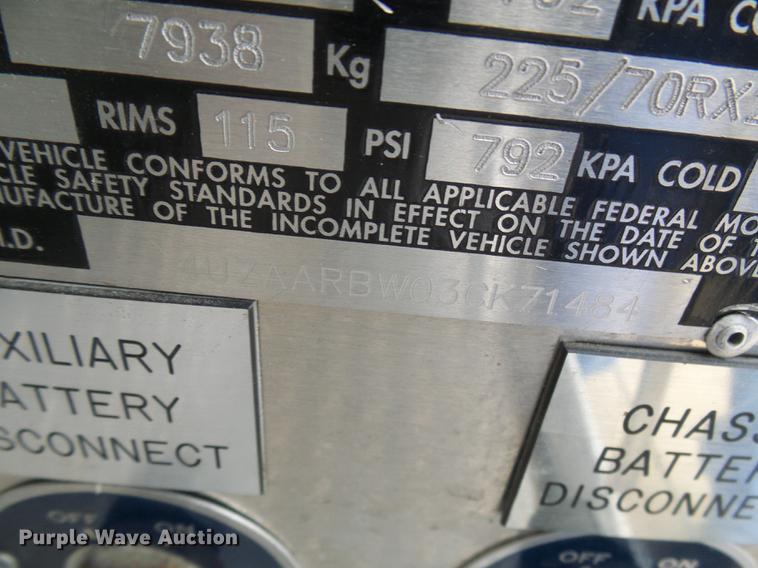 image for item DF7137 2003 Freightliner MT55 DWI/DUI enforcement/command center truck