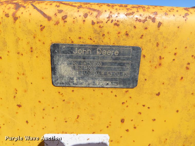 image for item DF7686 2002 John Deere 410G backhoe