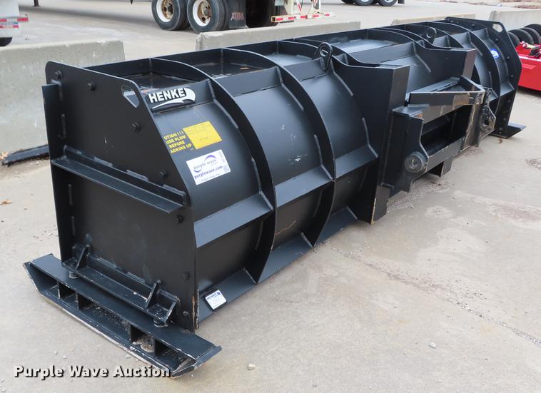 image for item DF7690 Henke snow pusher plow