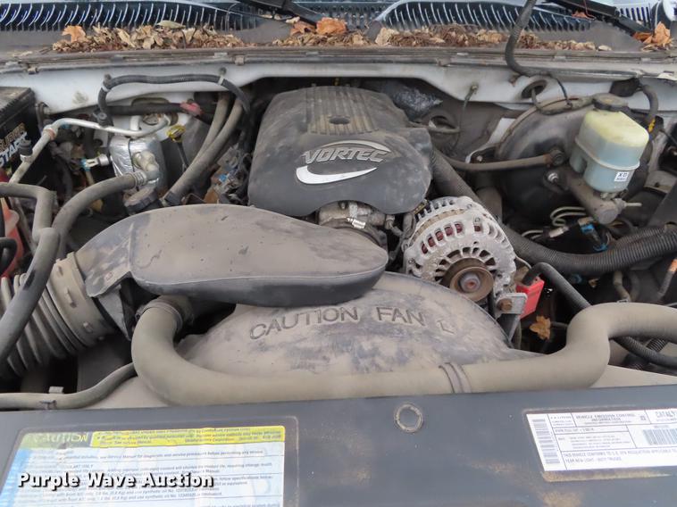 image for item DF7696 2001 Chevrolet Silverado 1500 Ext. Cab pickup truck