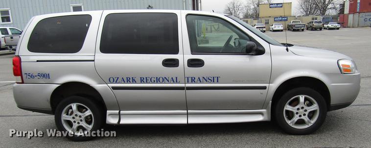 image for item DF7838 2007 Chevrolet Uplander van