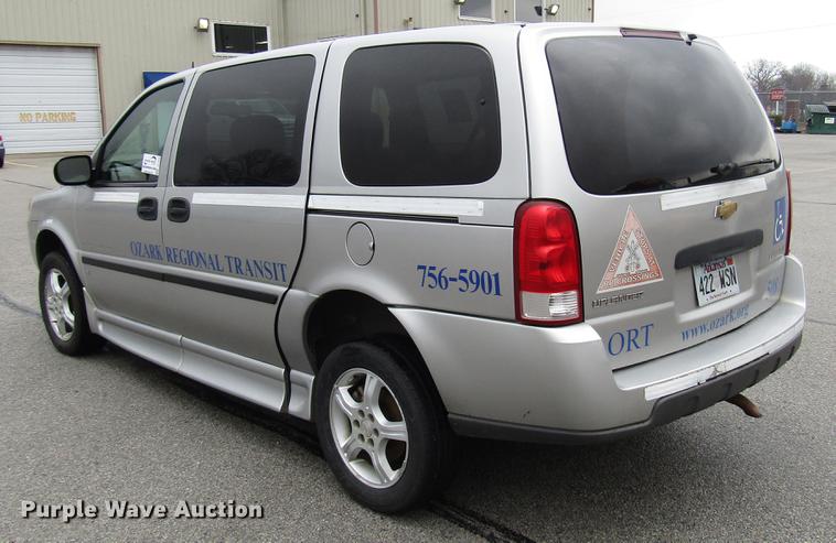 image for item DF7838 2007 Chevrolet Uplander van