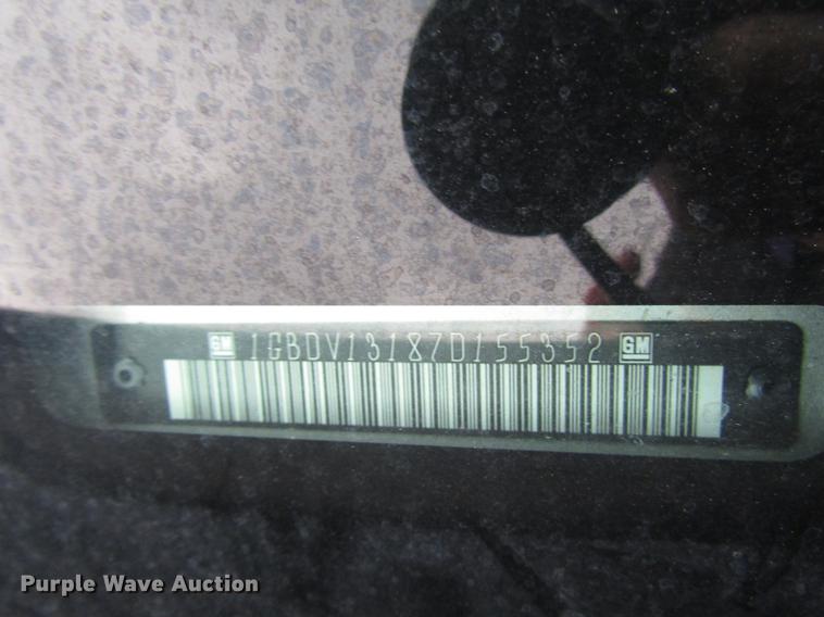 image for item DF7838 2007 Chevrolet Uplander van