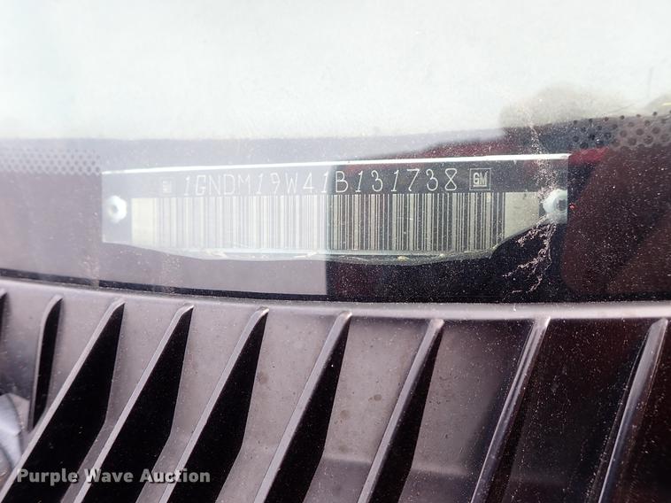 image for item DF8872 2001 Chevrolet Astro van