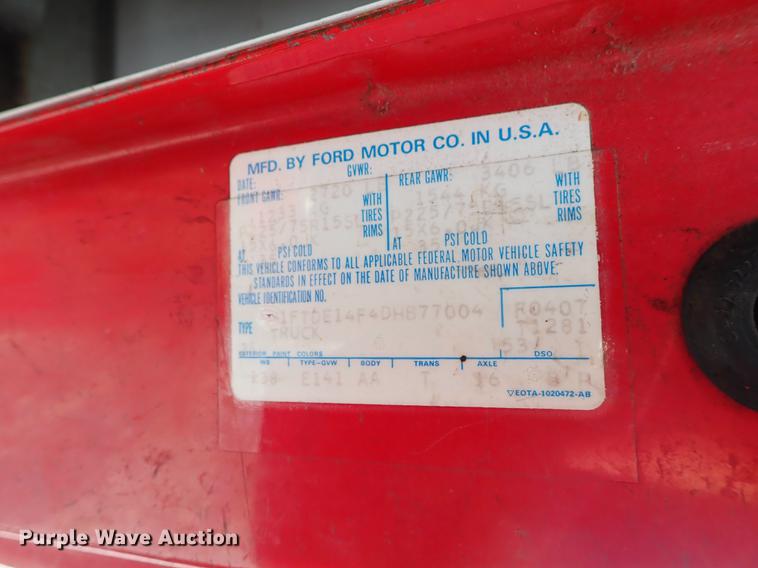 image for item DF8873 1983 Ford Econoline E150 van