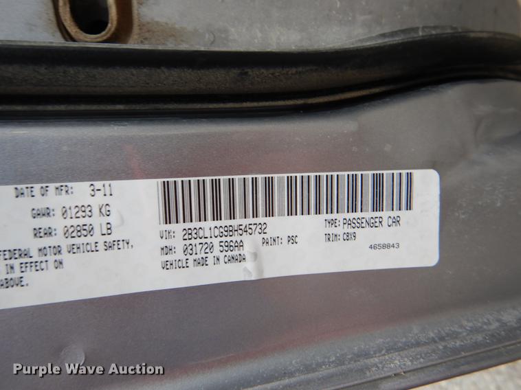 image for item DG0916 2011 Dodge Charger Police