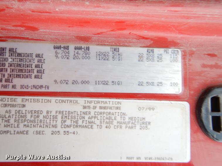 image for item DG0948 2000 Sterling LT7500 dump truck