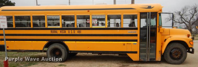 image for item DG0957 1998 Ford B800 school bus