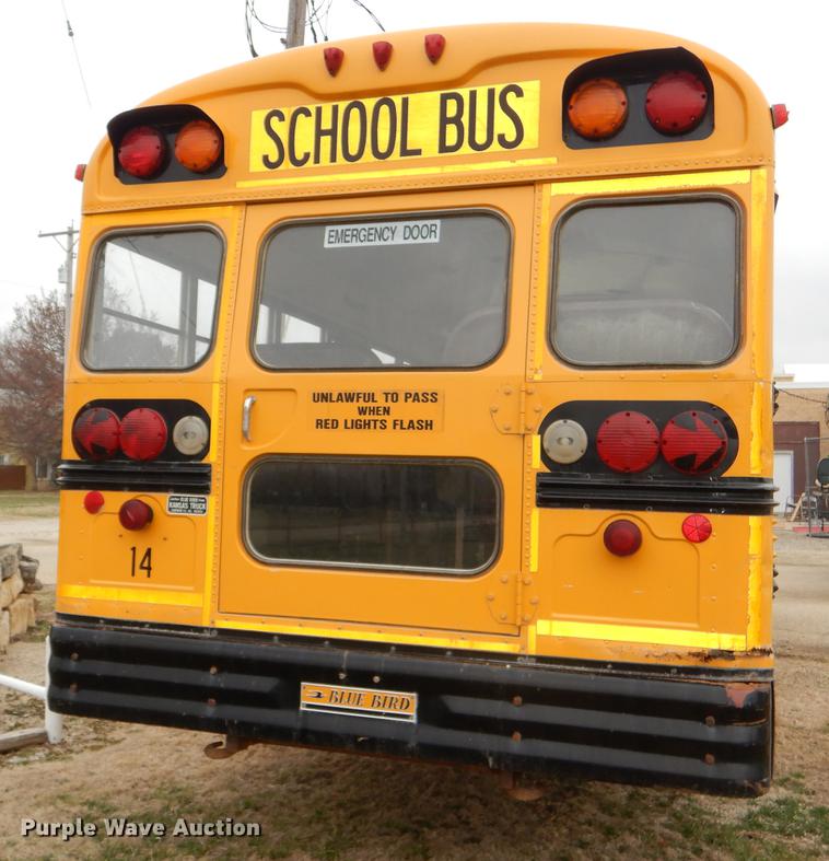 image for item DG0957 1998 Ford B800 school bus