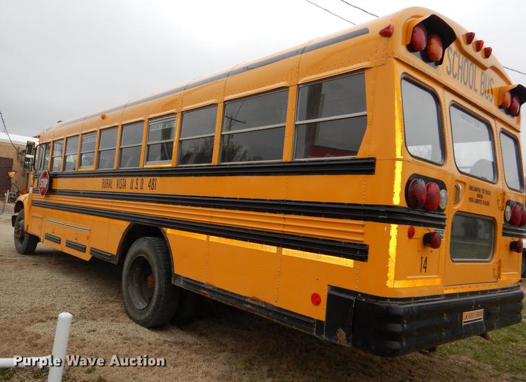 image for item DG0957 1998 Ford B800 school bus