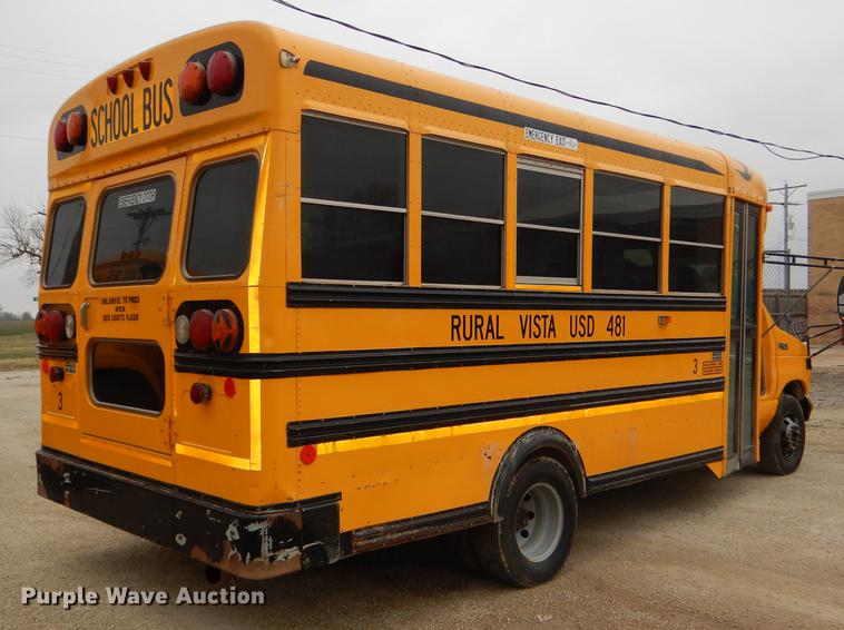 image for item DG0958 2001 Ford Econoline E450 Super Duty school bus