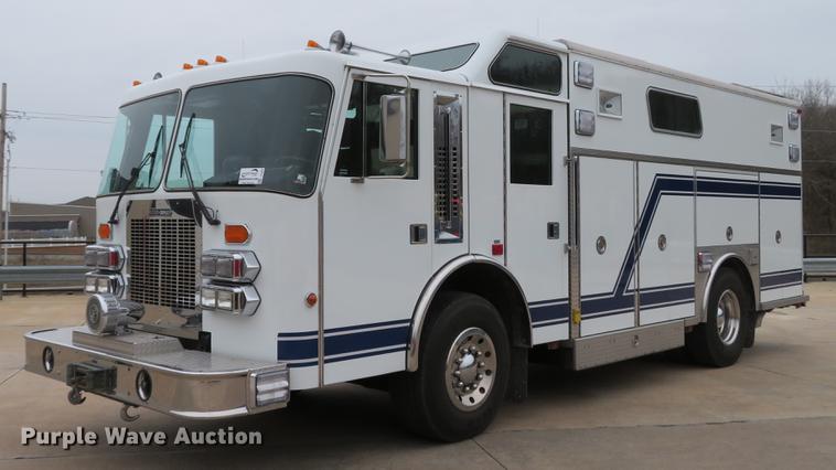 image for item DG3902 1990 Simon Duplex 5186-90 rescue truck