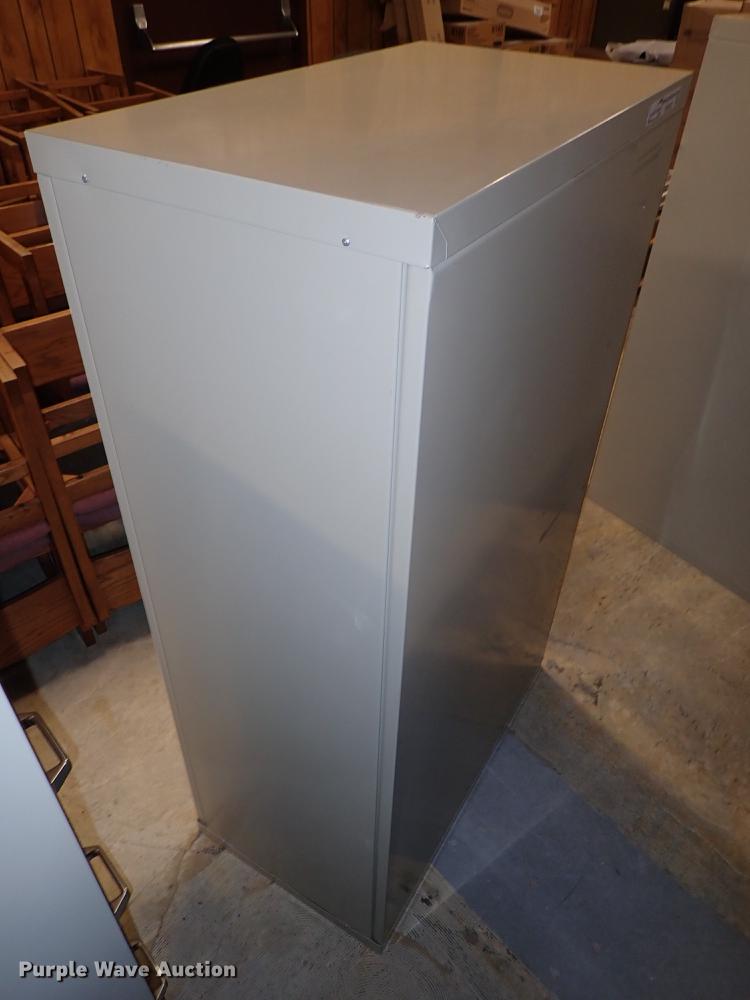 image for item EH9183 Fire King four drawer file cabinet