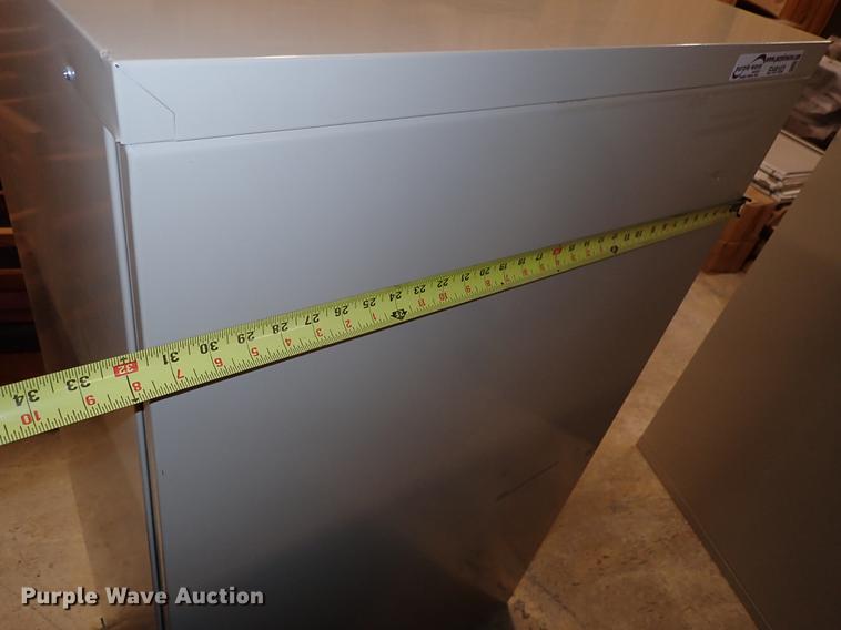 image for item EH9183 Fire King four drawer file cabinet