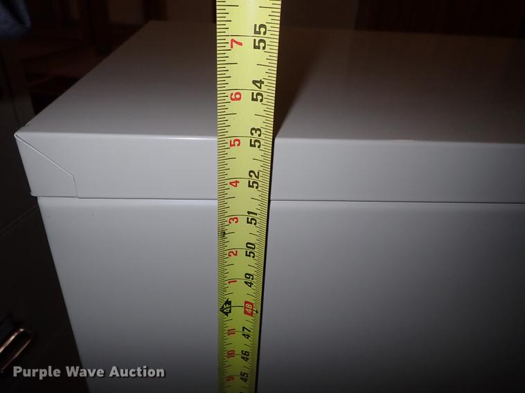 image for item EH9183 Fire King four drawer file cabinet