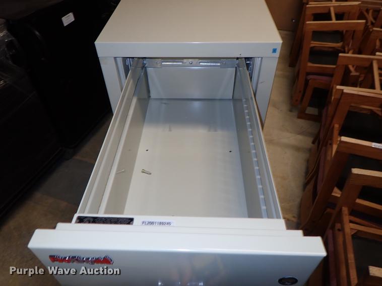 image for item EH9183 Fire King four drawer file cabinet