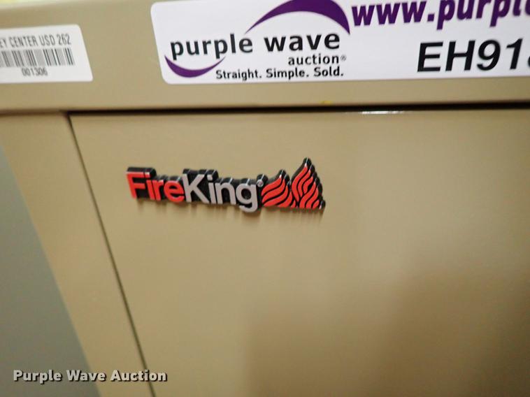 image for item EH9185 Fire King four drawer later file cabinets