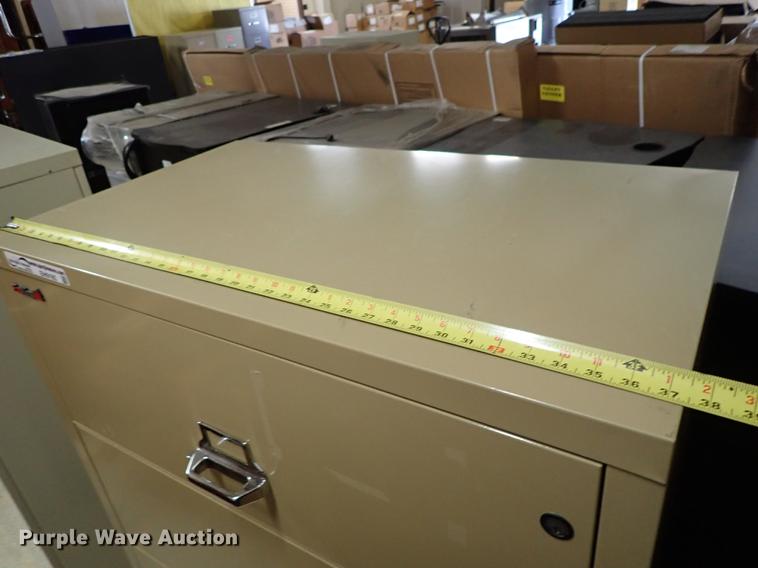 image for item EH9185 Fire King four drawer later file cabinets