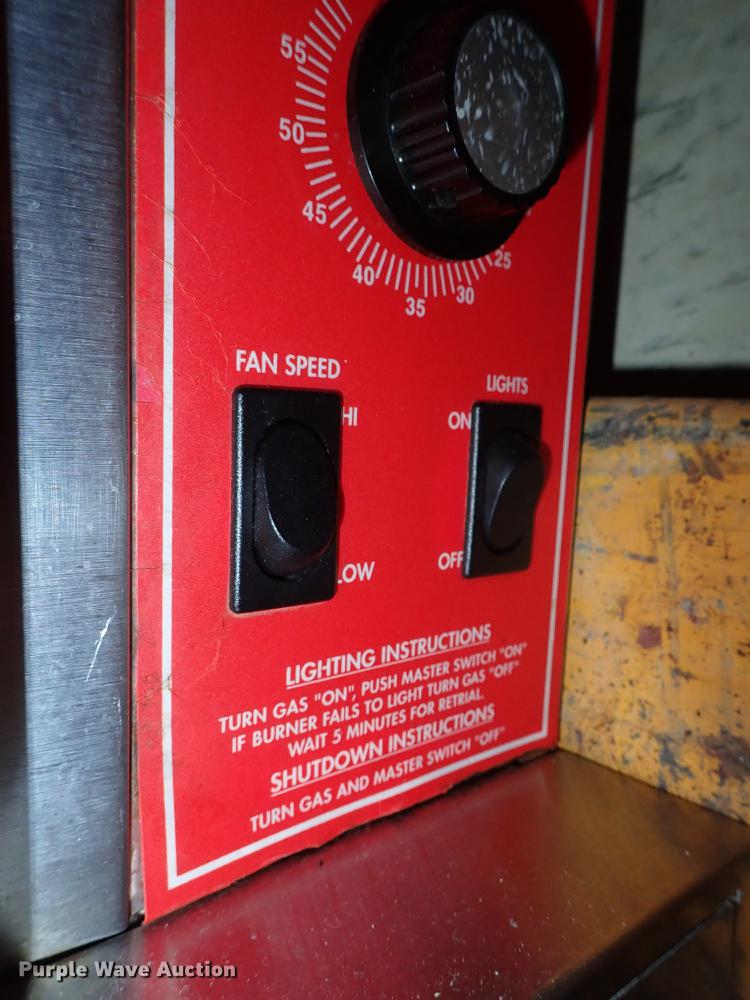 image for item EH9190 Vulcan stainless steel oven