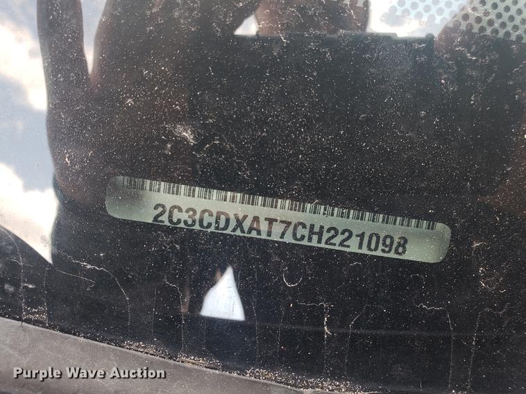 image for item EN9807 2012 Dodge Charger Police