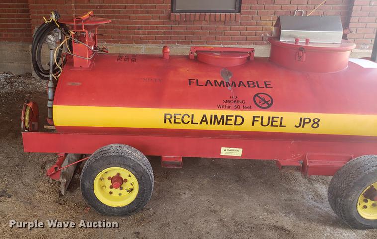 image for item EN9808 Spokane Metal Products Bow 400 fuel wagon