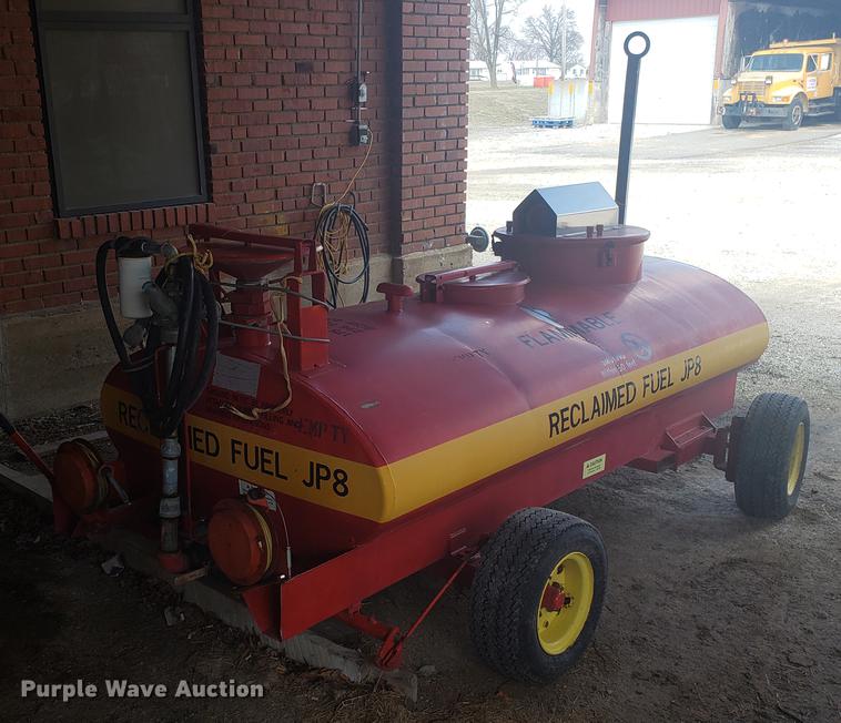 image for item EN9808 Spokane Metal Products Bow 400 fuel wagon