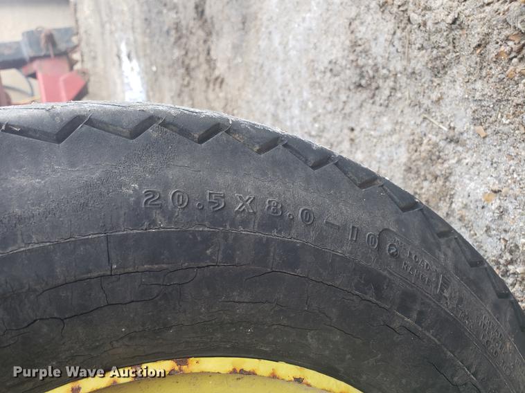 image for item EN9808 Spokane Metal Products Bow 400 fuel wagon