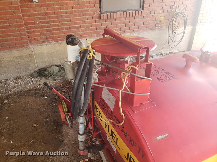 image for item EN9808 Spokane Metal Products Bow 400 fuel wagon