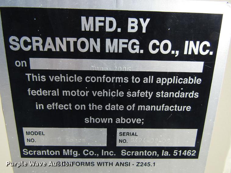 image for item EU9585 2007 International 7400 refuse truck