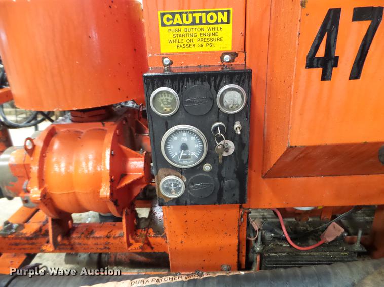 image for item EW9984 2005 Duraco 125D asphalt patch machine