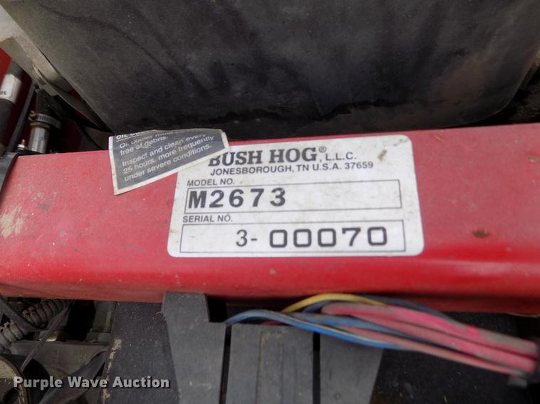 image for item FA9528 Bush Hog M2673 ZTR lawn mower