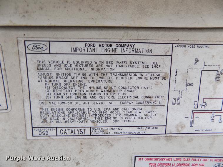 image for item FA9542 1991 Ford Econoline E350 Tioga Arrow RV