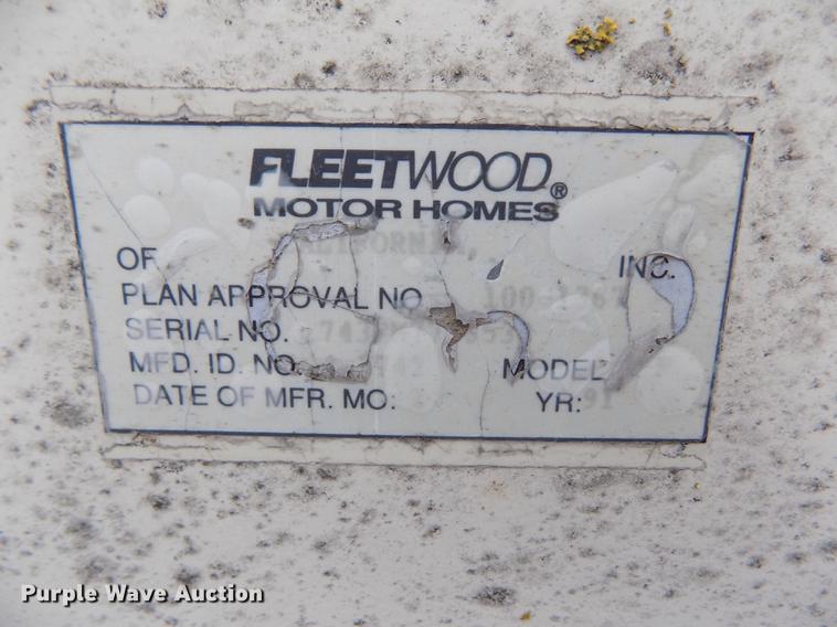 image for item FA9542 1991 Ford Econoline E350 Tioga Arrow RV