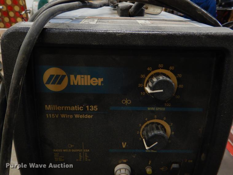 image for item FK9016 Miller Millermatic 135 wire welder