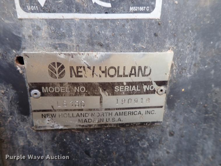 image for item FN9764 2001 New Holland LS180 skid steer