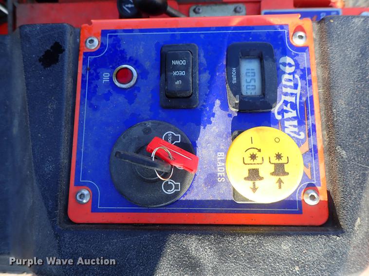 image for item FN9786 Bad Boy Outlaw ZTR lawn mower