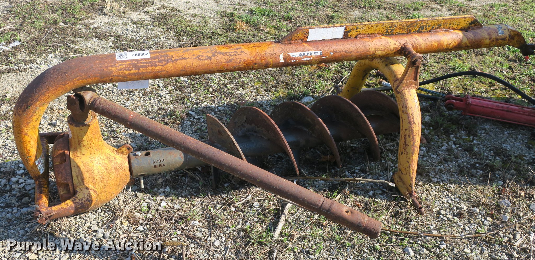 Danuser post hole digger in Forsyth, MO Item DB8862 sold Purple Wave