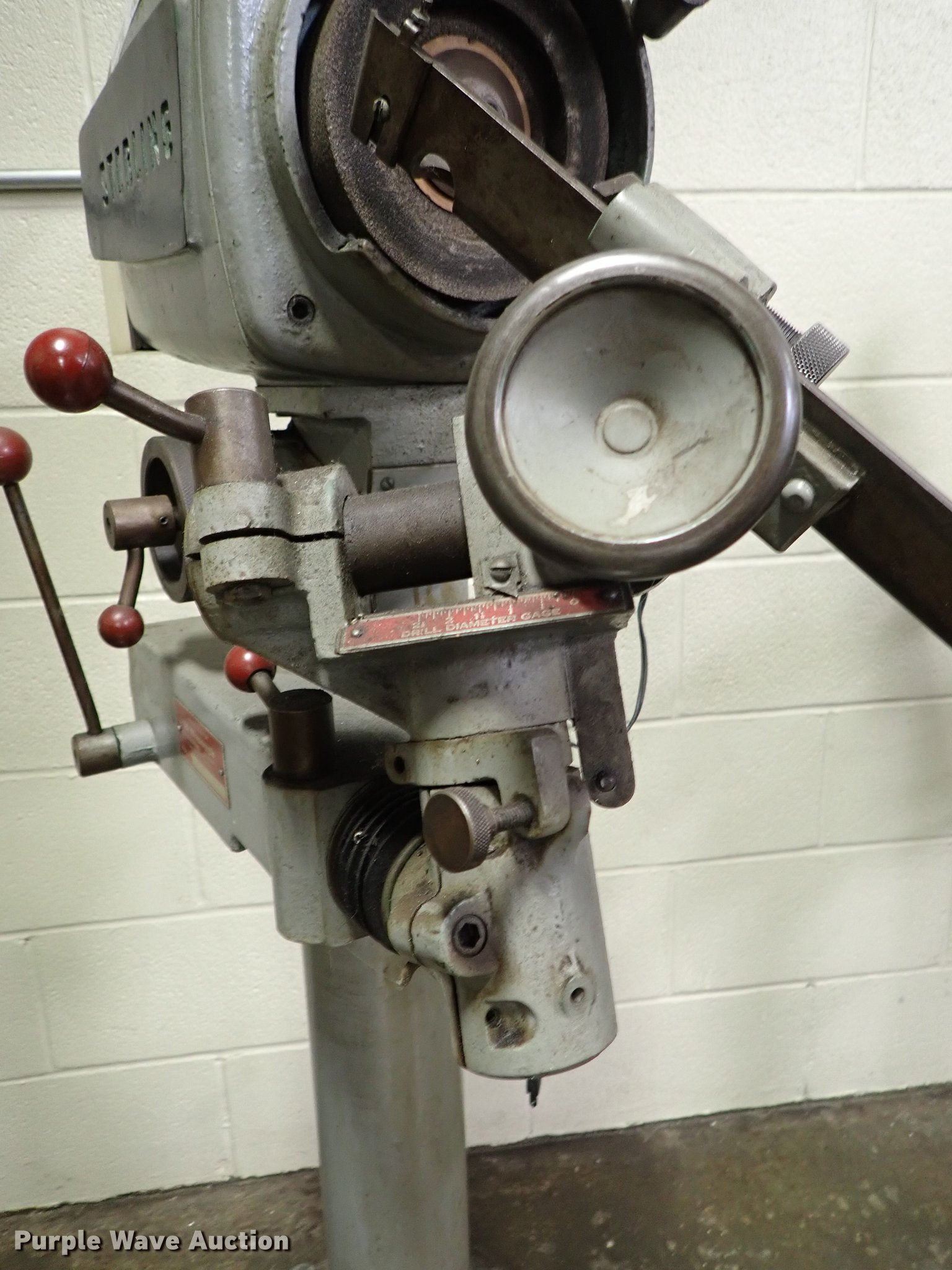 Sterling drill grinder in Newton, KS Item FN9776 sold Purple Wave