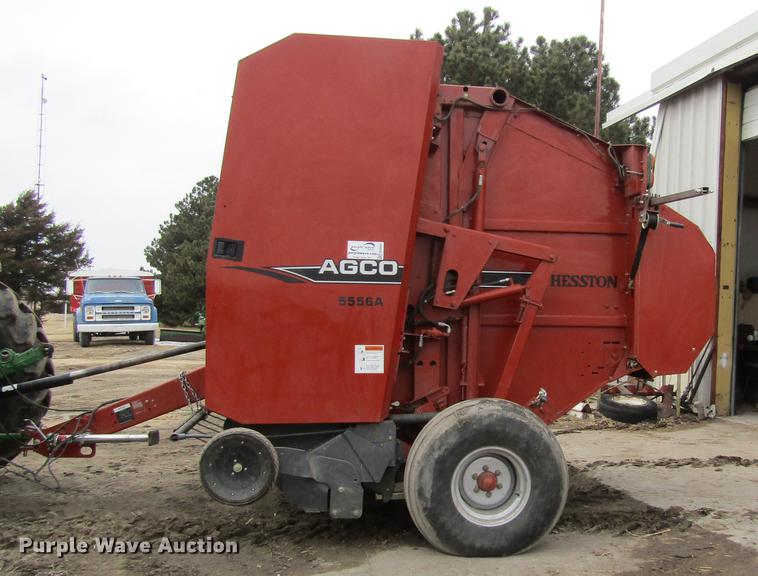 image for item DB4926 2008 AGCO Hesston 5556A round baler