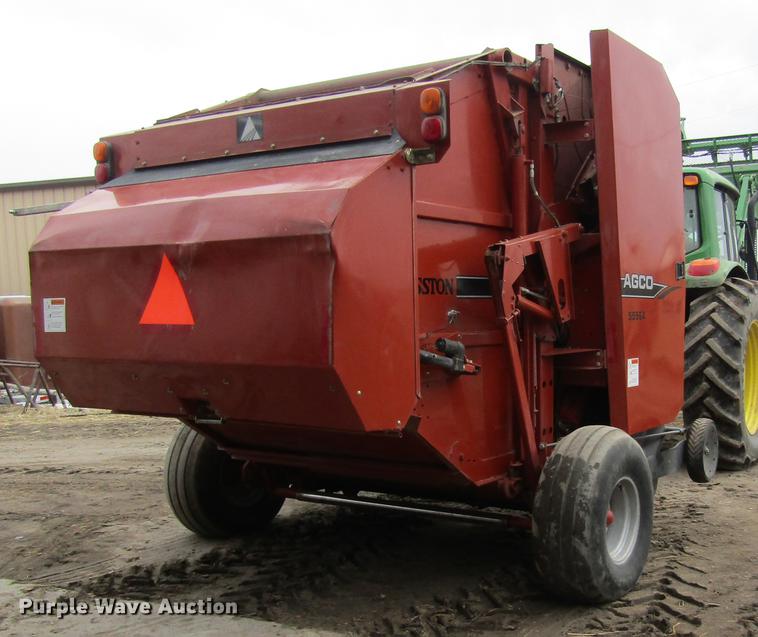 image for item DB4926 2008 AGCO Hesston 5556A round baler