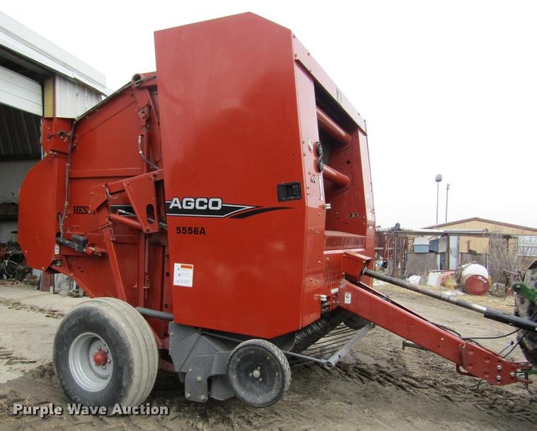 image for item DB4926 2008 AGCO Hesston 5556A round baler