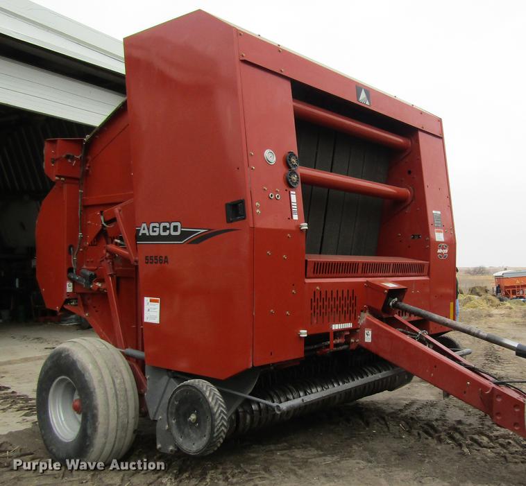 image for item DB4926 2008 AGCO Hesston 5556A round baler