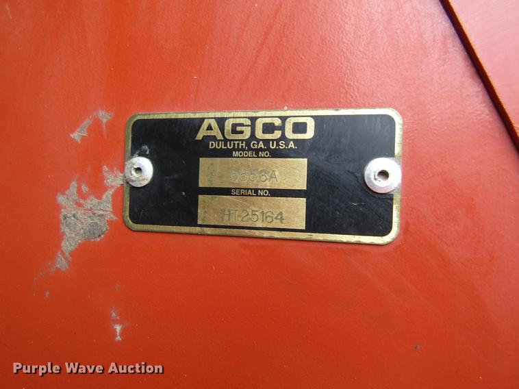 image for item DB4926 2008 AGCO Hesston 5556A round baler